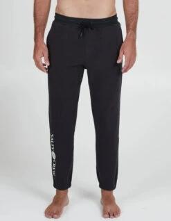 SALTY CREW DOCKSIDE SWEATPANT BLACK -Surfcorner Store salty crew dockside pantaloni in felpa black 2