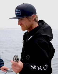 SALTY CREW TIPPED SNAP JACKET BLACK -Surfcorner Store salty crew tipped snap jacket black 3