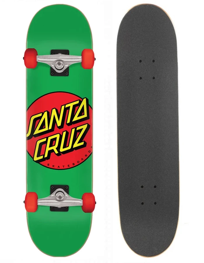 SANTA CRUZ CLASSIC DOT MID 7.80" SKATE COMPLETE 1 SANTA CRUZ CLASSIC DOT MID 7.80" SKATE COMPLETE