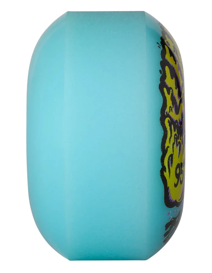 SANTA CRUZ SLIME BALLS SNOT ROCKETS PASTEL BLUE RUOTE SKATE 53MM - Image 2