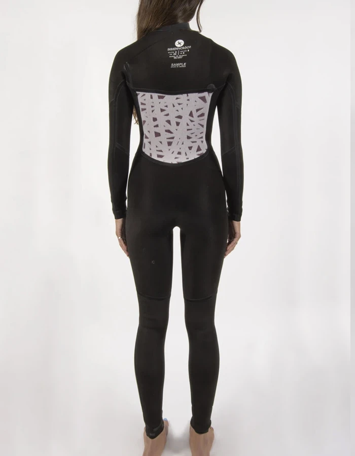 SISSTREVOLUTION SEVEN SEAS 5/4 CHEST FULL WETSUIT BLACK 4 SISSTREVOLUTION SEVEN SEAS 5/4 CHEST FULL WETSUIT BLACK - Image 4