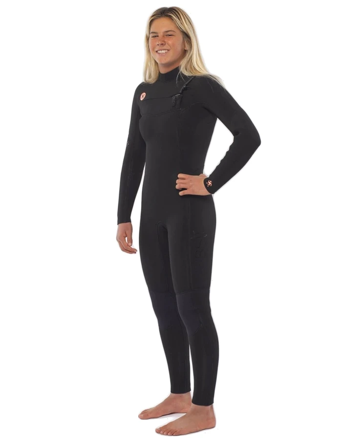 SISSTREVOLUTION SEVEN SEAS 5/4 CHEST FULL WETSUIT BLACK 2 SISSTREVOLUTION SEVEN SEAS 5/4 CHEST FULL WETSUIT BLACK - Image 2