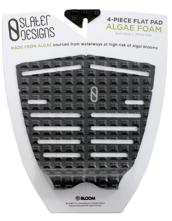 SLATER DESIGNS 4 PIECE TRACTION FLAT PAD BLACK 1 SLATER DESIGNS 4 PIECE TRACTION FLAT PAD BLACK