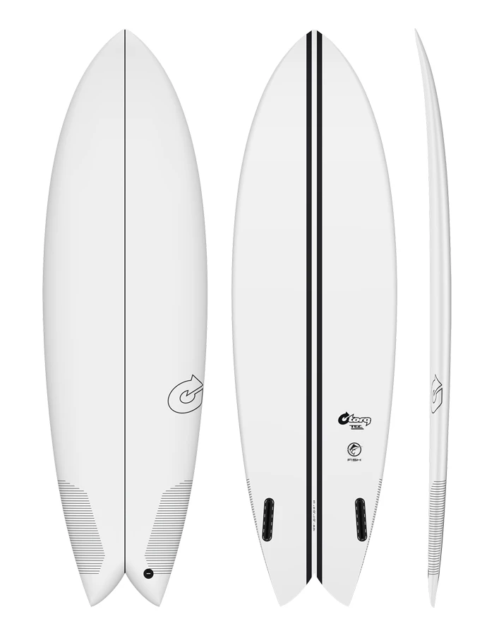 TORQ TEC2 6'10" FISH TWIN FIN 1 TORQ TEC2 6'10" FISH TWIN FIN