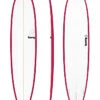 TORQ TET 8'0" LONGBOARD PINLINE COLOR RAIL RED
