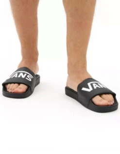 VANS SLIDE-ON SANDALS BLACK -Surfcorner Store vans scarpe ciabatte black slide on 5
