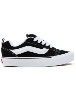 VANS KNU SKOOL SHOES BLACK TRUE WHITE -Surfcorner Store vans scarpe knu skoo black true white 3