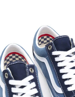 VANS SKATE OLD SKOOL SHOES BLUE NAVY -Surfcorner Store vans scarpe skate old skool blue navy 3