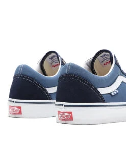 VANS SKATE OLD SKOOL SHOES BLUE NAVY -Surfcorner Store vans scarpe skate old skool blue navy 5
