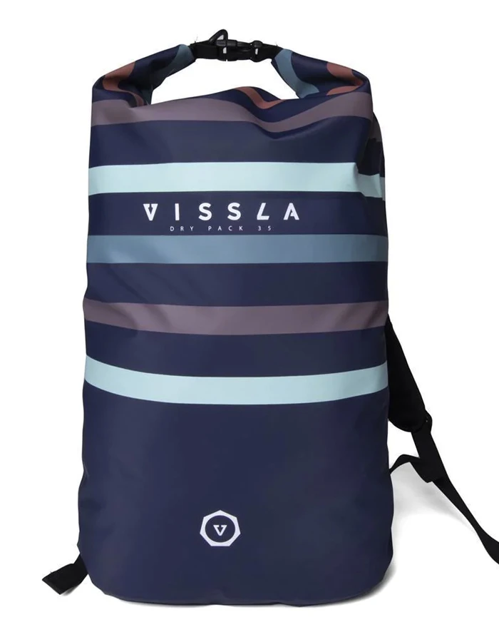 VISSLA 7 SEAS 35L DRY BACKPACK DARK DENIM 1 VISSLA 7 SEAS 35L DRY BACKPACK DARK DENIM