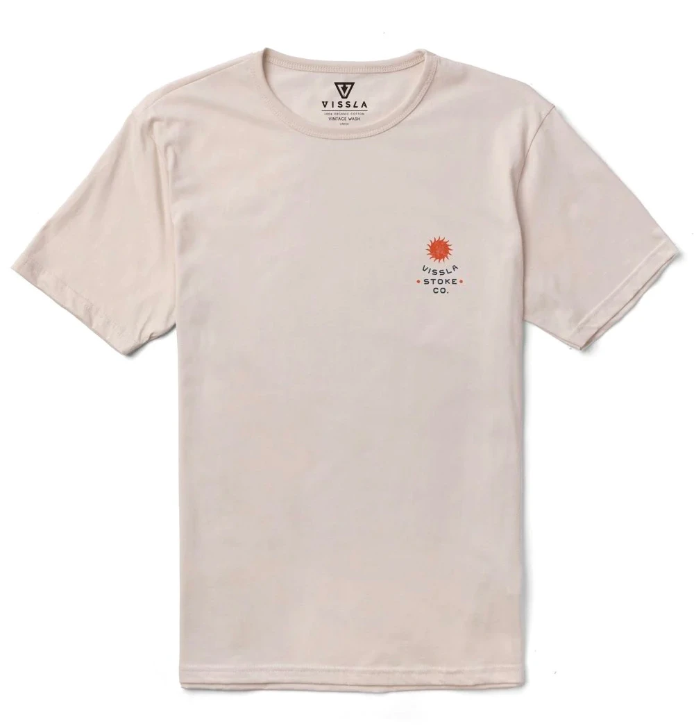 VISSLA TUBE HOUNDS ORGANIC TEE BON 2 VISSLA TUBE HOUNDS ORGANIC TEE BON - Image 2