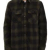 VOLCOM BOWERED FLEECE LONG SLEEVE SHIRT BISON