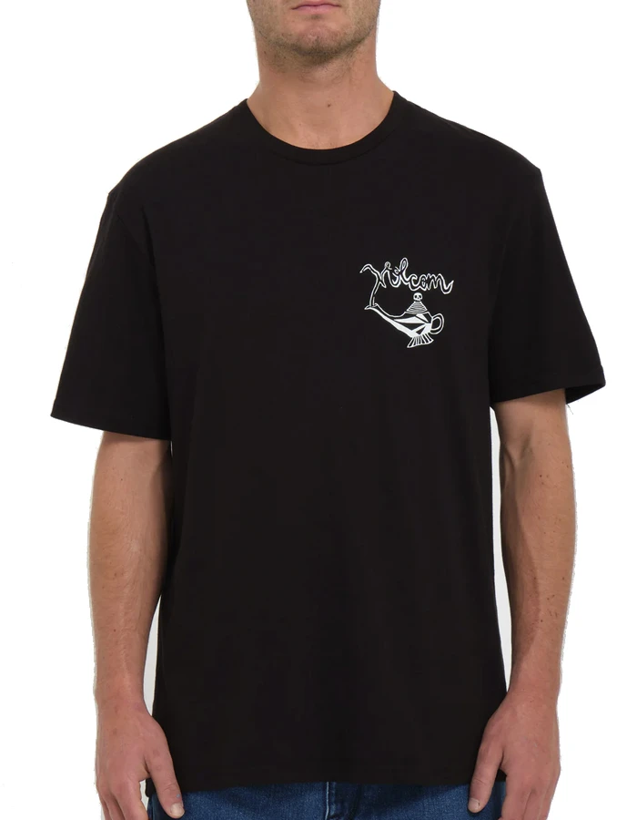 VOLCOM GONYMAGIC T-SHIRT BLACK 2 VOLCOM GONYMAGIC T-SHIRT BLACK - Image 2