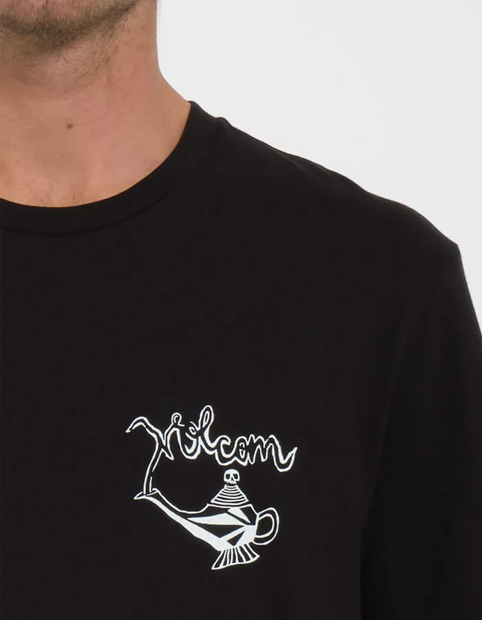 VOLCOM GONYMAGIC T-SHIRT BLACK 3 VOLCOM GONYMAGIC T-SHIRT BLACK - Image 3